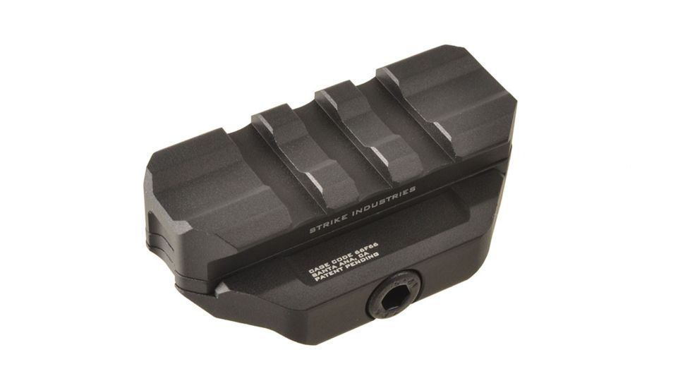 Strike Industries R.EX Riser - Low Profile, Lightweight Riser for AR Platforms, Black SI-REX-RISER-BK