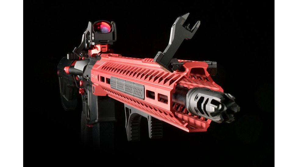 Strike Industries R.EX Riser - Low Profile, Lightweight Riser for AR Platforms, Red SI-REX-RISER-RED