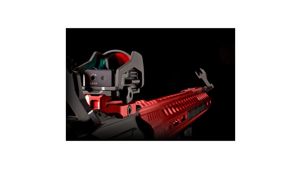 Strike Industries R.EX Riser - Low Profile, Lightweight Riser for AR Platforms, Red SI-REX-RISER-RED