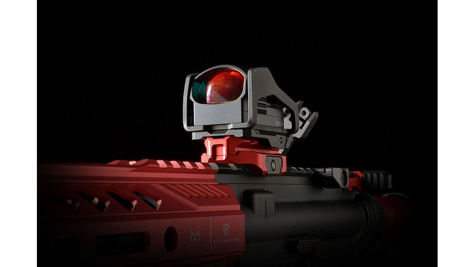 Strike Industries R.EX Riser - Low Profile, Lightweight Riser for AR Platforms, Red SI-REX-RISER-RED