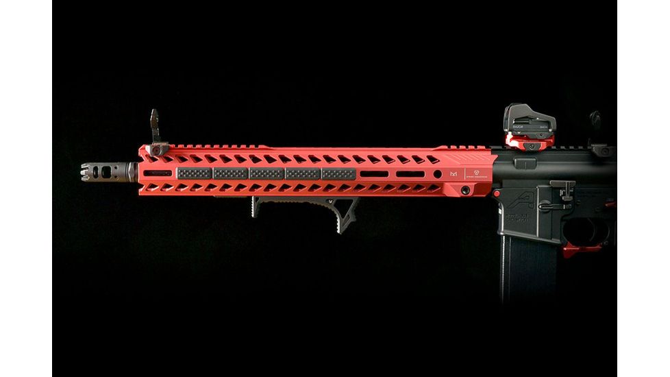 Strike Industries R.EX Riser - Low Profile, Lightweight Riser for AR Platforms, SI-REX-RISER-RED, Red, One Size, SI-REX-RISER-RED
