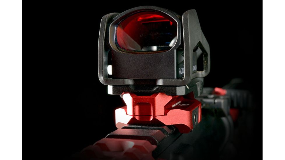 Strike Industries R.EX Riser - Low Profile, Lightweight Riser for AR Platforms, Red SI-REX-RISER-RED