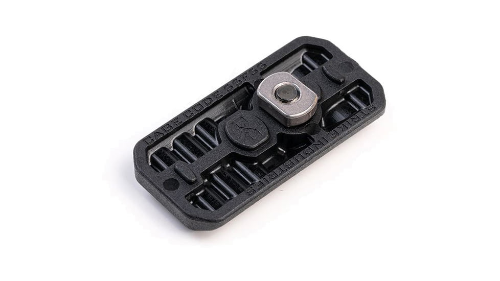 Strike Industries Rail Cover w/LINK system for MLok &amp; KeyMod Handguards, 5 Pieces, Black, SILINKCOVER