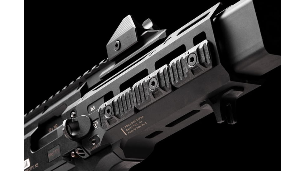 Strike Industries Rail Cover w/LINK system for MLok &amp; KeyMod Handguards, 5 Pieces, Black, SILINKCOVER