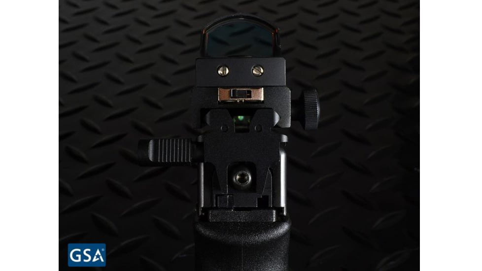 Strike Industries Rear Sight Mount For Glock, Affordable Alternative To Mount Rear Sight/Red Dot On Glock, Black, One Size, SI-GSR