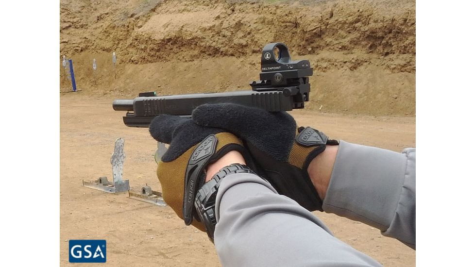 Strike Industries Rear Sight Mount For Glock, Affordable Alternative To Mount Rear Sight/Red Dot On Glock, Black, One Size, SI-GSR