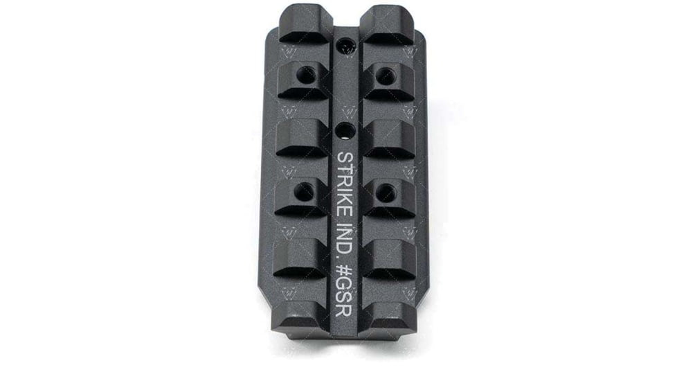 Strike Industries Rear Sight Mount For Glock, Affordable Alternative To Mount Rear Sight/Red Dot On Glock, Black, One Size, SI-GSR