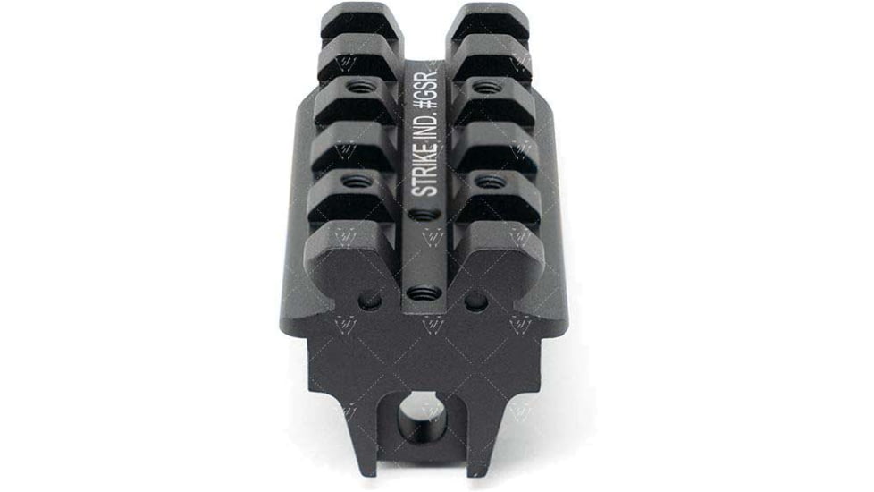 Strike Industries Rear Sight Mount For Glock, Affordable Alternative To Mount Rear Sight/Red Dot On Glock, Black, One Size, SI-GSR