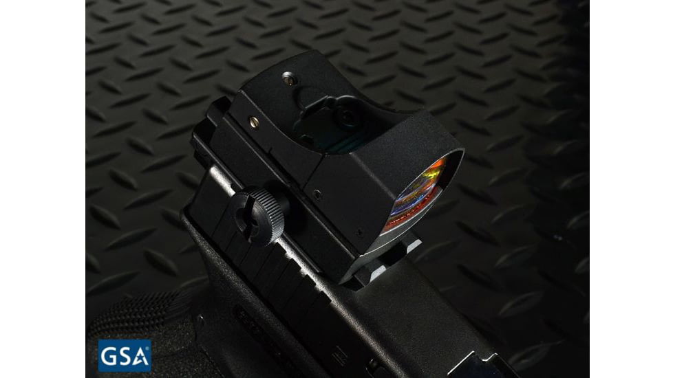 Strike Industries Rear Sight Mount For Glock, Affordable Alternative To Mount Rear Sight/Red Dot On Glock, Black, One Size, SI-GSR