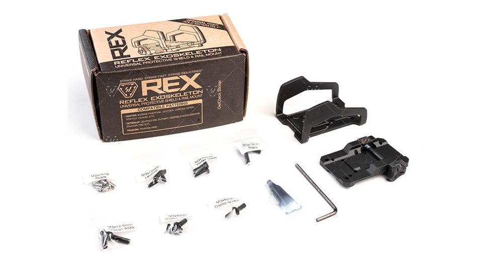 Strike Industries Reflex Exoskleleton, Black, One Size, SI-REX, EDEMO2