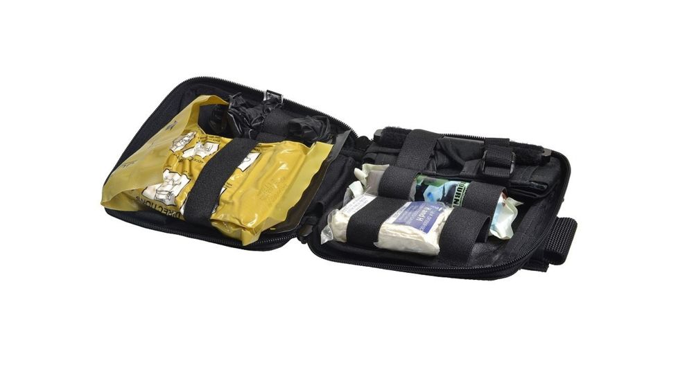 Strike Industries Ricci Compact Leg Medical Pouch, Black SI-RICCI-CMP-BK