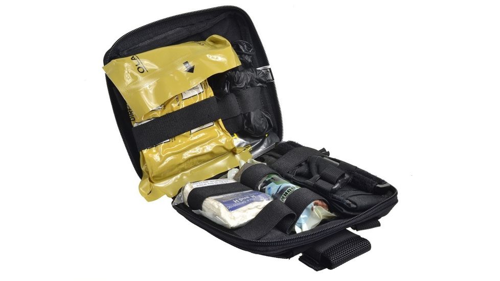 Strike Industries Ricci Compact Leg Medical Pouch, Black SI-RICCI-CMP-BK