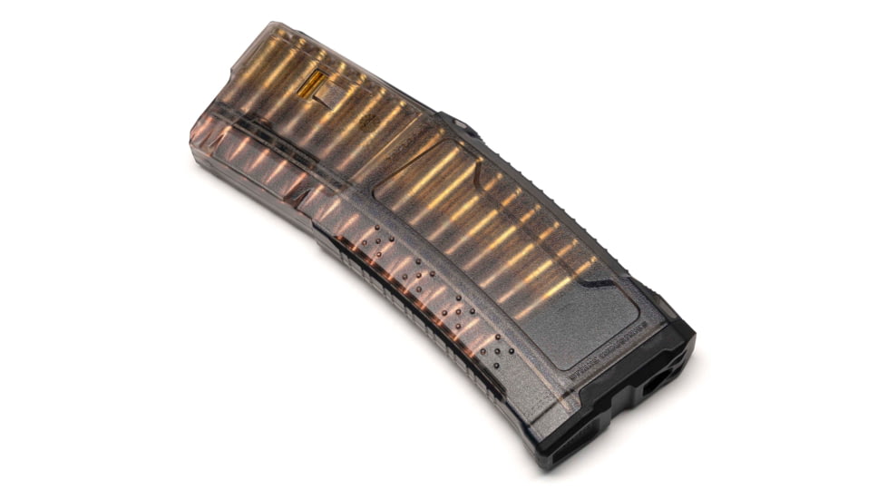 Strike Industries Rifle Magazine, AR-15, .223 Remington/5.56 NATO, 33 Rounds, Smoke Gray, SI-AR-MAG-33RD