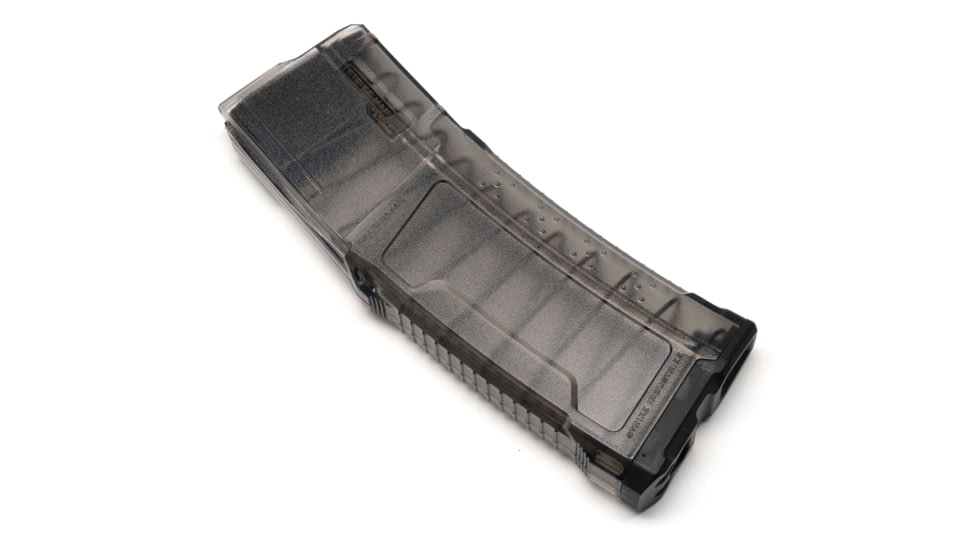 Strike Industries Rifle Magazine, AR-15, .223 Remington/5.56 NATO, 33 Rounds, Smoke Gray, SI-AR-MAG-33RD