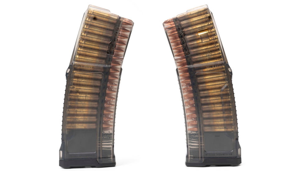 Strike Industries Rifle Magazine, AR-15, .223 Remington/5.56 NATO, 33 Rounds, Smoke Gray, SI-AR-MAG-33RD