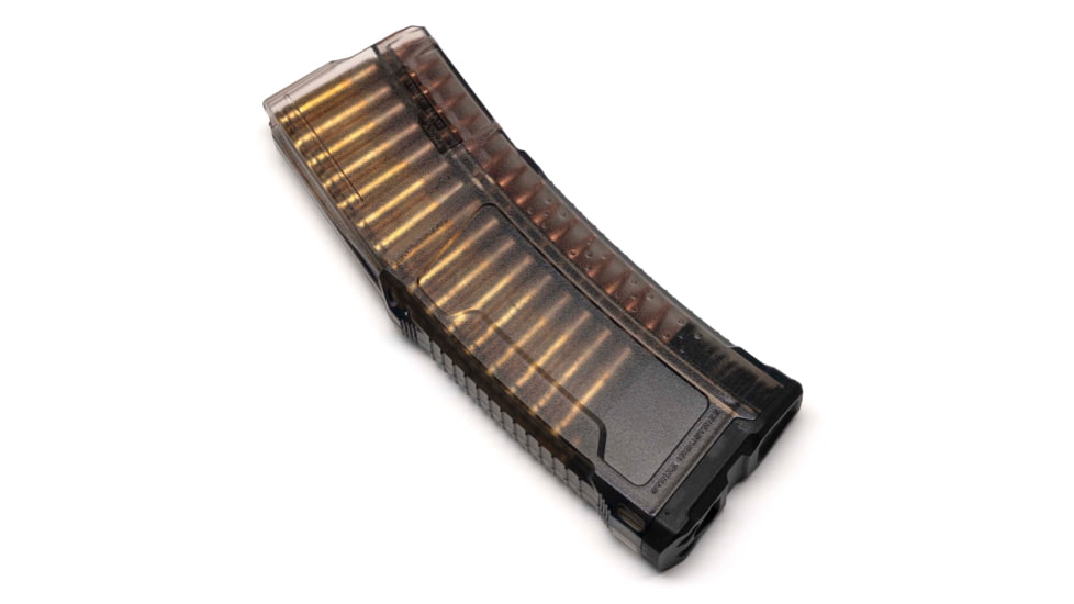 Strike Industries Rifle Magazine, AR-15, .223 Remington/5.56 NATO, 33 Rounds, Smoke Gray, SI-AR-MAG-33RD