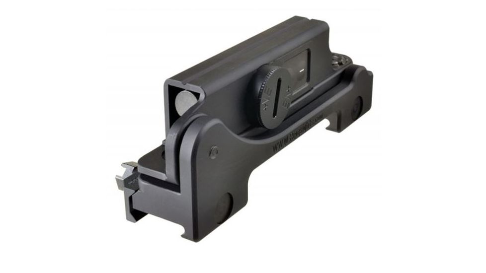 Strike Industries Ring Sight MC-10-80 Aluminum Housing, Battery Illuminated w/ Picatinny Rail Mount, SLE Model, Black, RS-MC-10-80 SLE