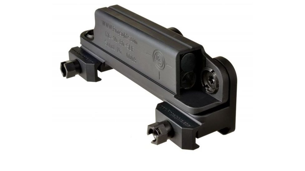 Strike Industries Ring Sight MC-10-80 Aluminum Housing, Battery Illuminated w/ Picatinny Rail Mount, SLE Model, Black, RS-MC-10-80 SLE