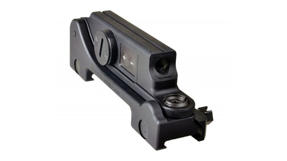 Strike Industries Ring Sight MC-10-80 Aluminum Housing, Battery Illuminated w/ Picatinny Rail Mount, SLE Model, Black, RS-MC-10-80 SLE