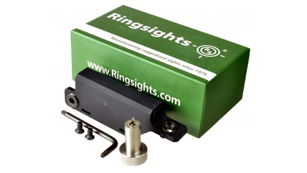 Strike Industries Ring Sight MC-10-80 Black Reticle Secret Service Model, Black, RS-MC-10-80 SSM