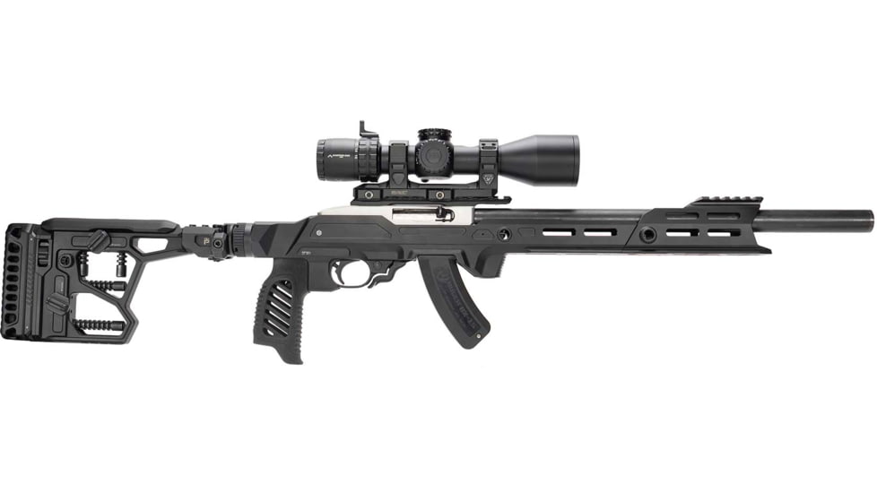 Strike Industries Ruger 10/22 Modular Rifle Chassis, Ambidextrous, Black, SI-SMC-1022-KIT-BK