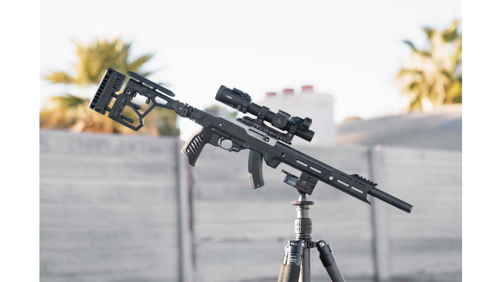 Strike Industries Ruger 10/22 Modular Rifle Chassis, Ambidextrous, Black, SI-SMC-1022-KIT-BK