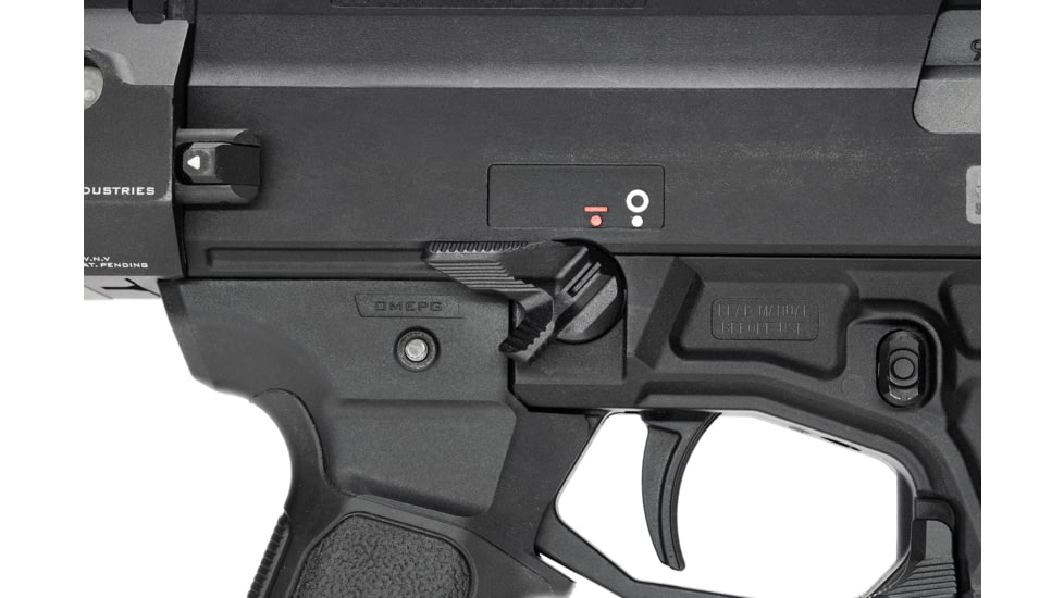 Strike Industries Seraph Ambidextrous CZ Scorpion Rifle Safety, Black, SI-CEVO-S-SS-BK
