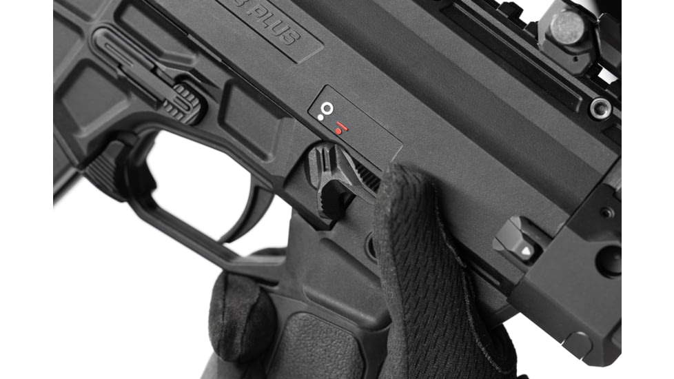 Strike Industries Seraph Ambidextrous CZ Scorpion Rifle Safety, Black, One Size, SI-CEVO-S-SS-BK