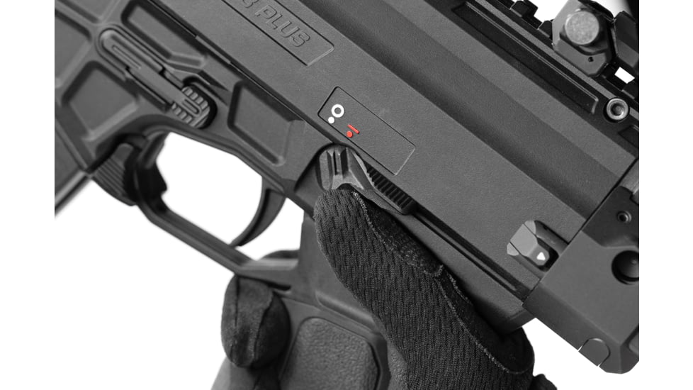 Strike Industries Seraph Ambidextrous CZ Scorpion Rifle Safety, Black, SI-CEVO-S-SS-BK
