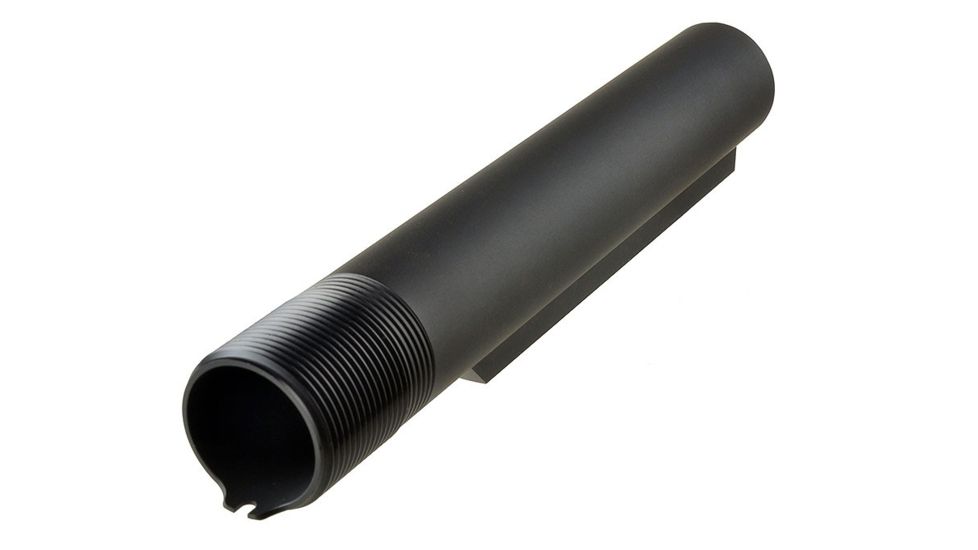 Strike Industries SI-AR-15/M16 Receiver Extension,7 Position Assembly, Black SI-AR-RE7P-KIT-BK