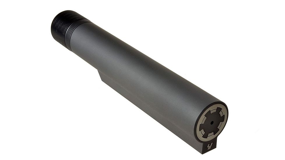 Strike Industries SI-AR-15/M16 Receiver Extension AR-7 Position Buffer Tube, Black SI-AR-RE7P-BT-BK