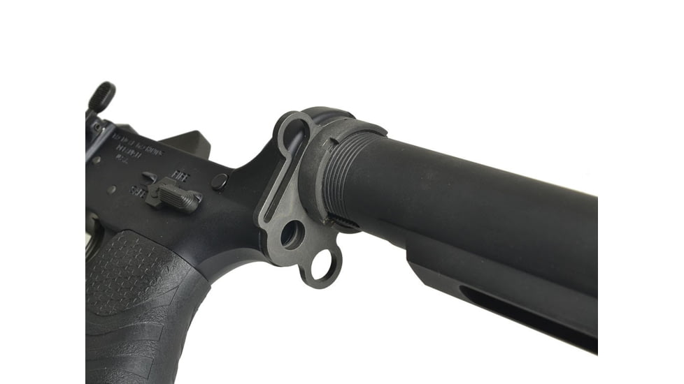 Strike Industries SI-AR-15/M16 Receiver Extension with QD Endplate, Black SI-AR-RE7P-QDEP