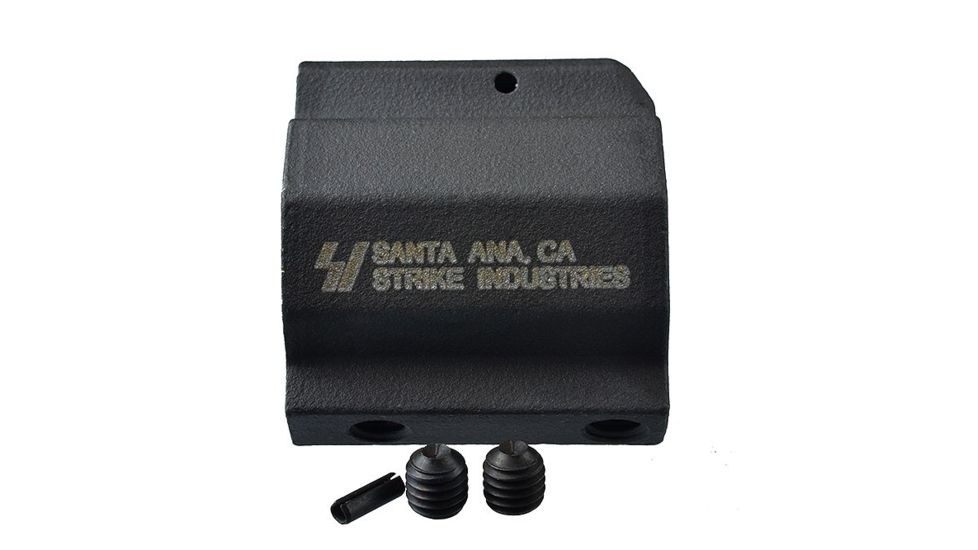Strike Industries SI AR Steel Gas Block, Black SI-AR-SGB