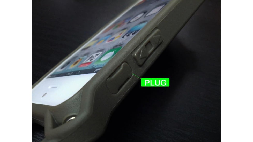 Strike Industries SI Battle Case SHOX for iPhone 5, Black, SI BPC SHOX-BK