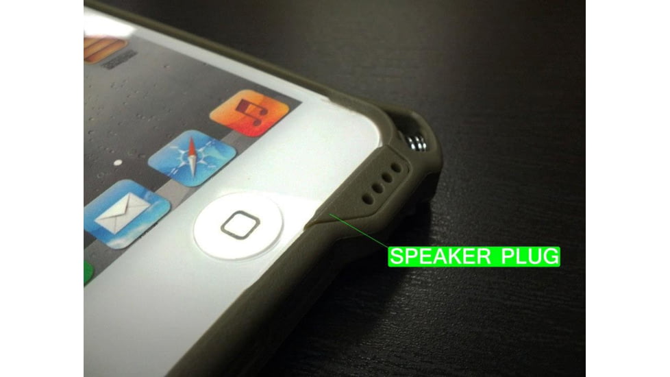 Strike Industries SI Battle Case SHOX for iPhone 5, Black, SI BPC SHOX-BK