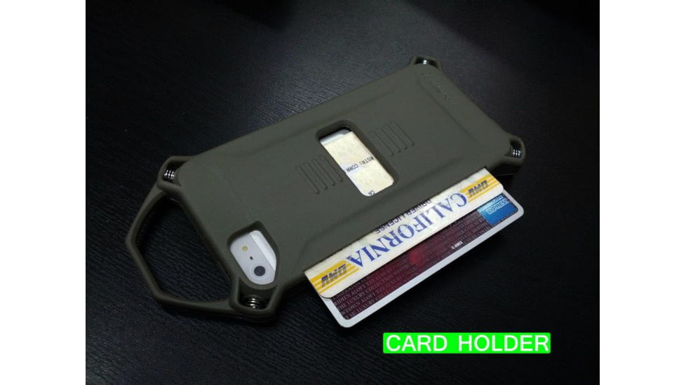 Strike Industries SI Battle Case SHOX for iPhone 5, Black, SI BPC SHOX-BK