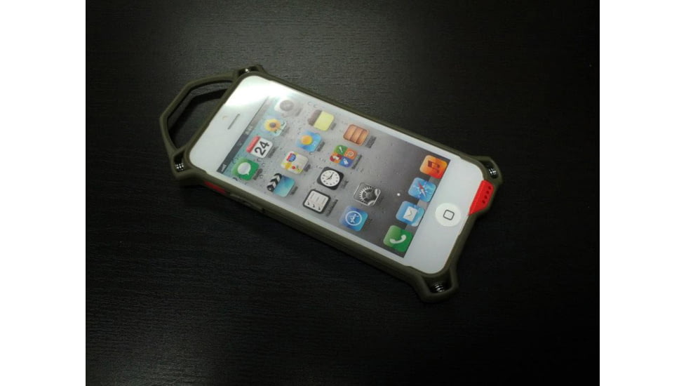 Strike Industries SI Battle Case SHOX for iPhone 5, Black, SI BPC SHOX-BK