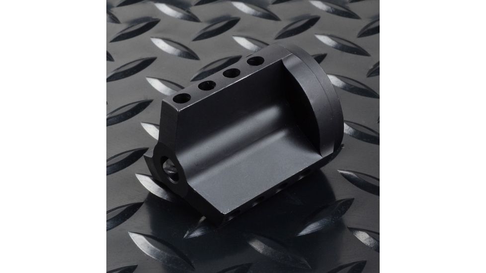 Strike Industries SI-Fat Comp 01 Designed To Integrate Seamlessly With The SI-Cobra Dummy Suppressor, Black, 2in SI-FC-01