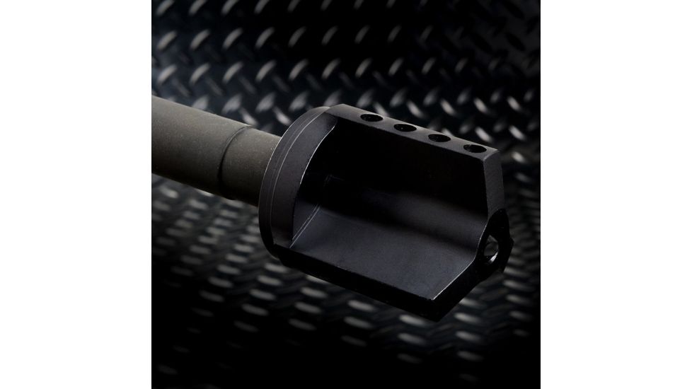 Strike Industries SI-Fat Comp 01 Designed To Integrate Seamlessly With The SI-Cobra Dummy Suppressor, Black, 2in SI-FC-01