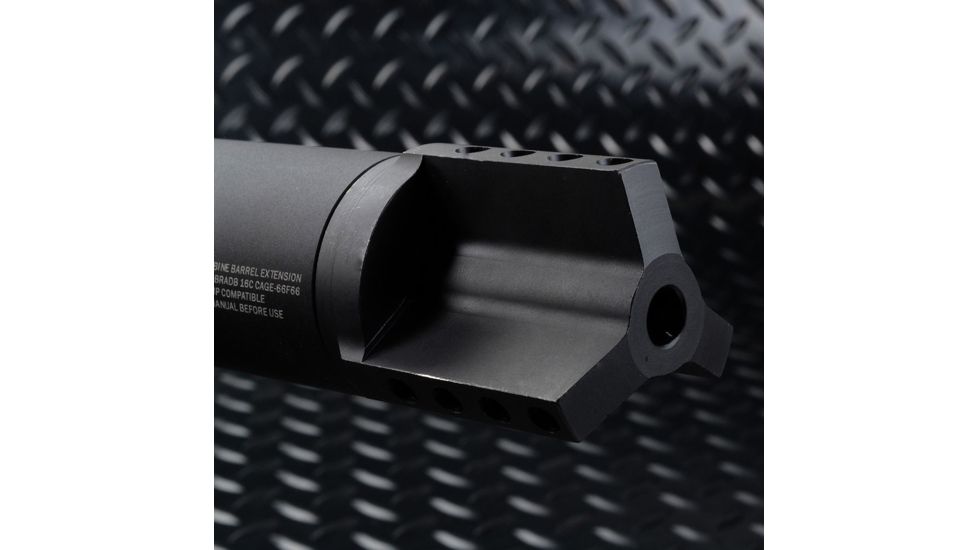Strike Industries SI-Fat Comp 01 Designed To Integrate Seamlessly With The SI-Cobra Dummy Suppressor, Black, 2in SI-FC-01