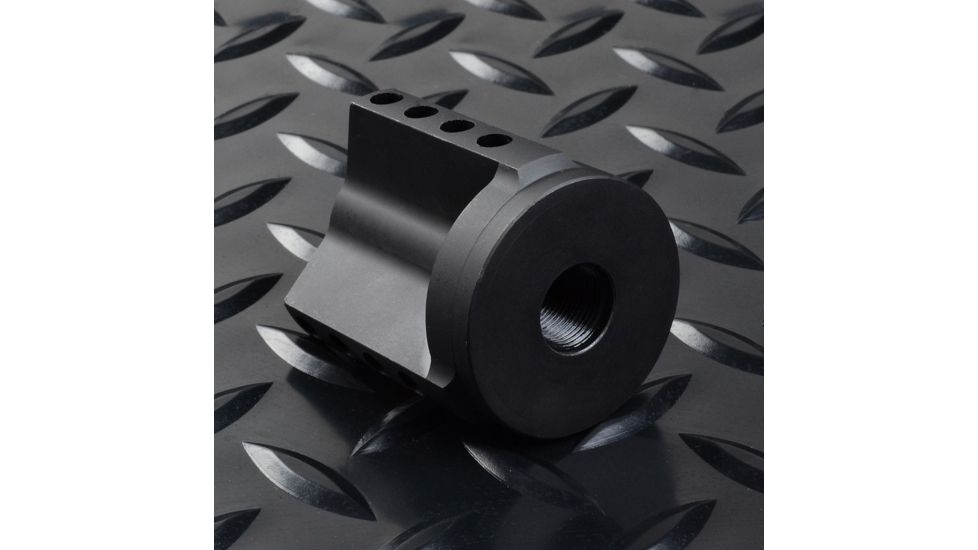 Strike Industries SI-Fat Comp 01 Designed To Integrate Seamlessly With The SI-Cobra Dummy Suppressor, Black, 2in SI-FC-01