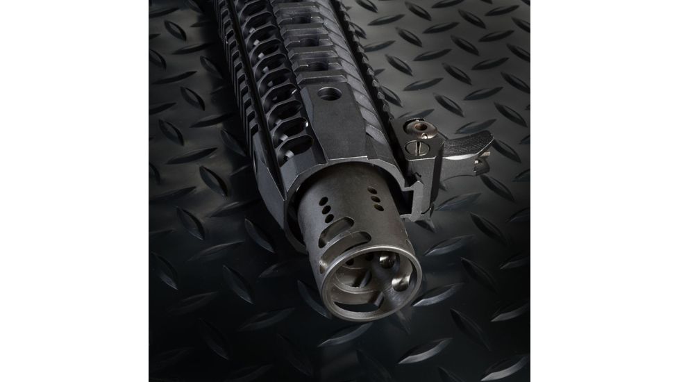 Strike Industries SI-Fat Comp 02 Designed To Integrate Seamlessly With The SI-Cobra Dummy Suppressor, Black, 2in SI-FC-02
