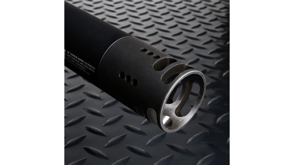 Strike Industries SI-Fat Comp 02 Designed To Integrate Seamlessly With The SI-Cobra Dummy Suppressor, Black, 2in SI-FC-02