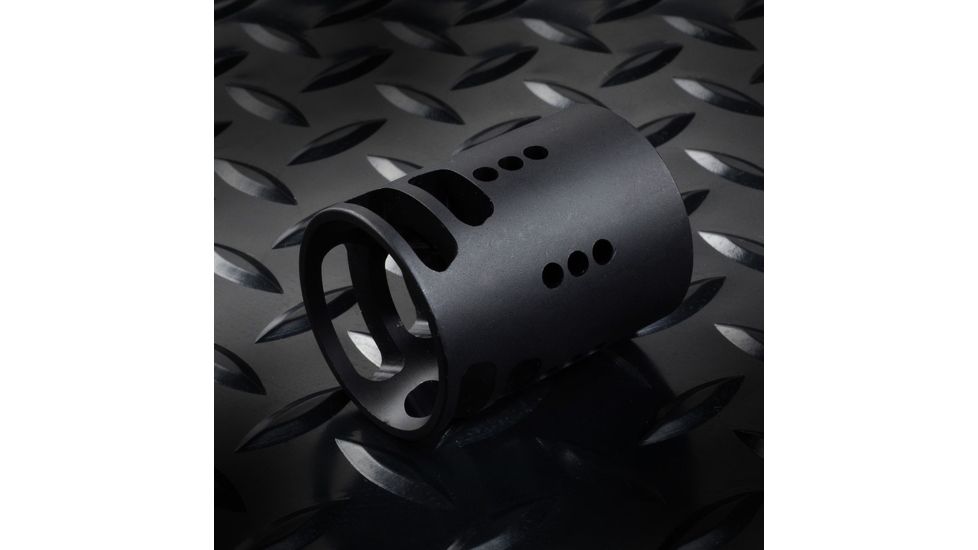 Strike Industries SI-Fat Comp 02 Designed To Integrate Seamlessly With The SI-Cobra Dummy Suppressor, Black, 2in SI-FC-02