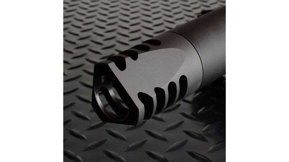 Strike Industries SI-Fat Comp 04 Designed To Integrate Seamlessly With The SI-Cobra Dummy Suppressor, Black, 2in SI-FC-04