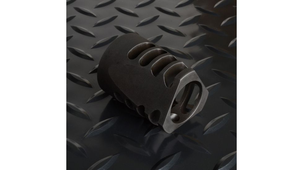 Strike Industries SI-Fat Comp 04 Designed To Integrate Seamlessly With The SI-Cobra Dummy Suppressor, Black, 2in SI-FC-04