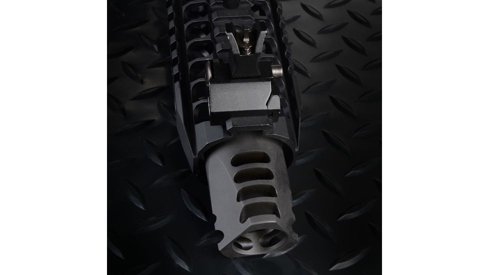 Strike Industries SI-Fat Comp 04 Designed To Integrate Seamlessly With The SI-Cobra Dummy Suppressor, Black, 2in SI-FC-04