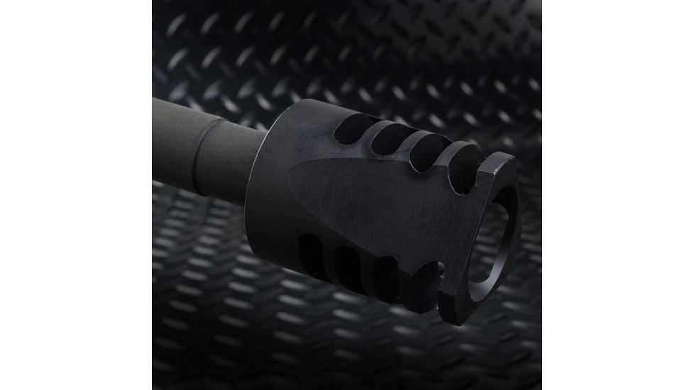 Strike Industries SI-Fat Comp 04 Designed To Integrate Seamlessly With The SI-Cobra Dummy Suppressor, Black, 2in SI-FC-04