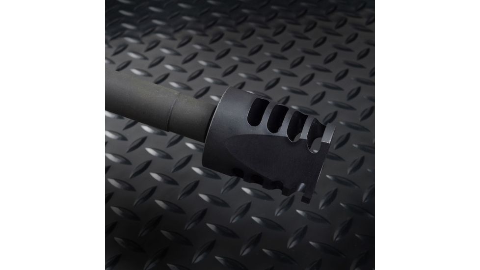 Strike Industries SI-Fat Comp 04 Designed To Integrate Seamlessly With The SI-Cobra Dummy Suppressor, Black, 2in SI-FC-04