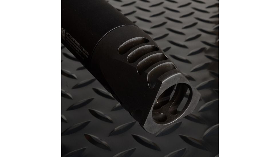 Strike Industries SI-Fat Comp 04 Designed To Integrate Seamlessly With The SI-Cobra Dummy Suppressor, Black, 2in SI-FC-04